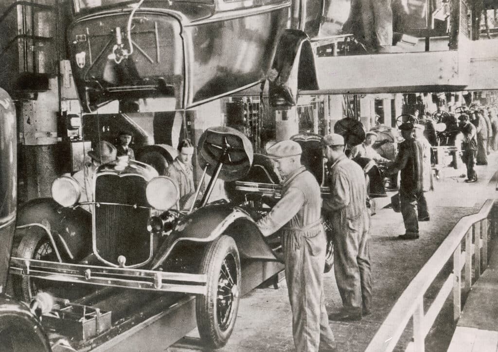 Ford Assembly Line 1929