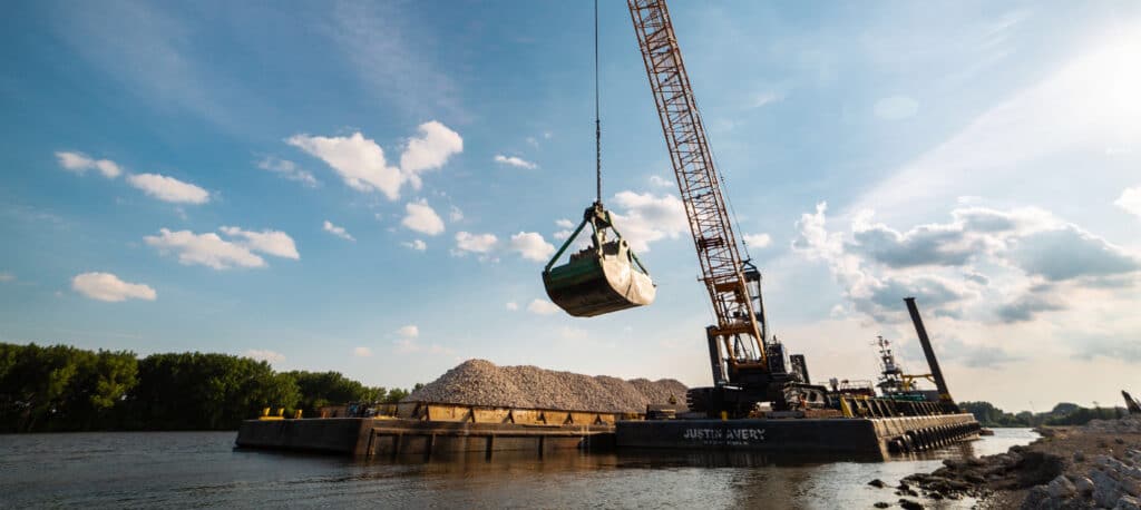 Loading Barge