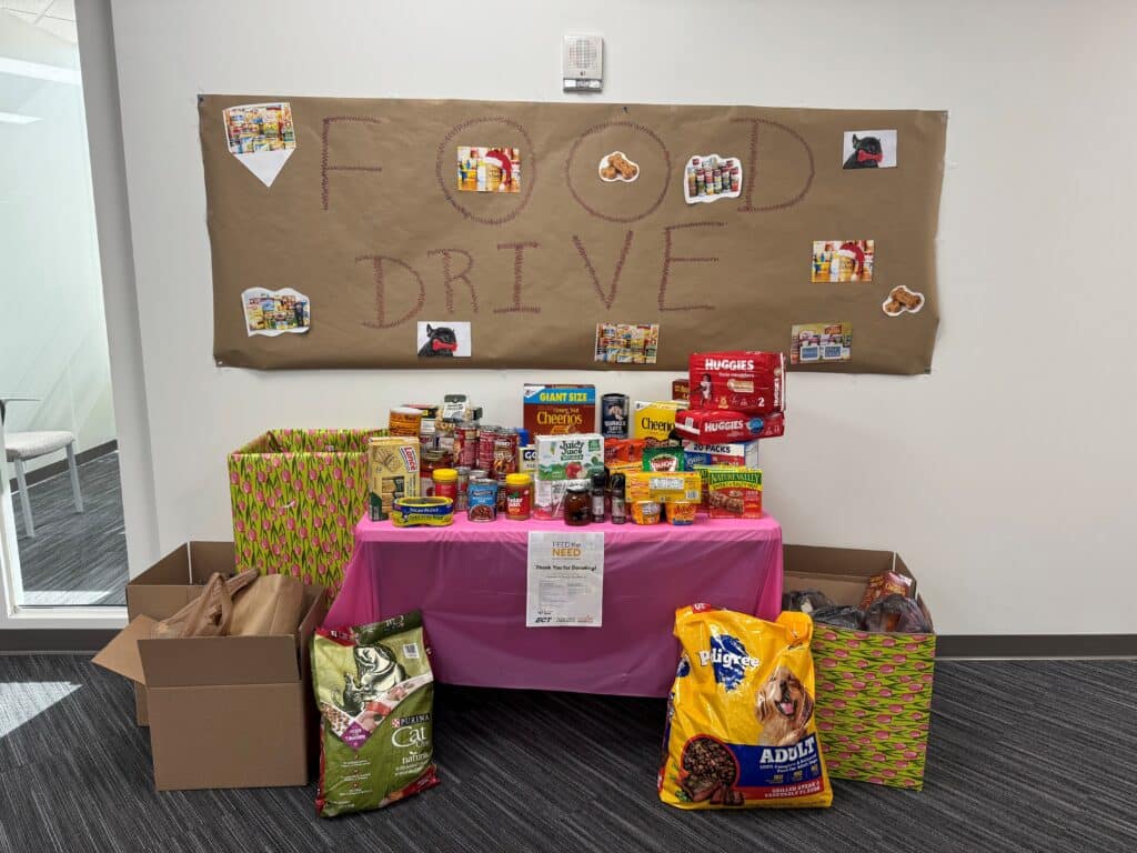 Tampa Office Food Drive