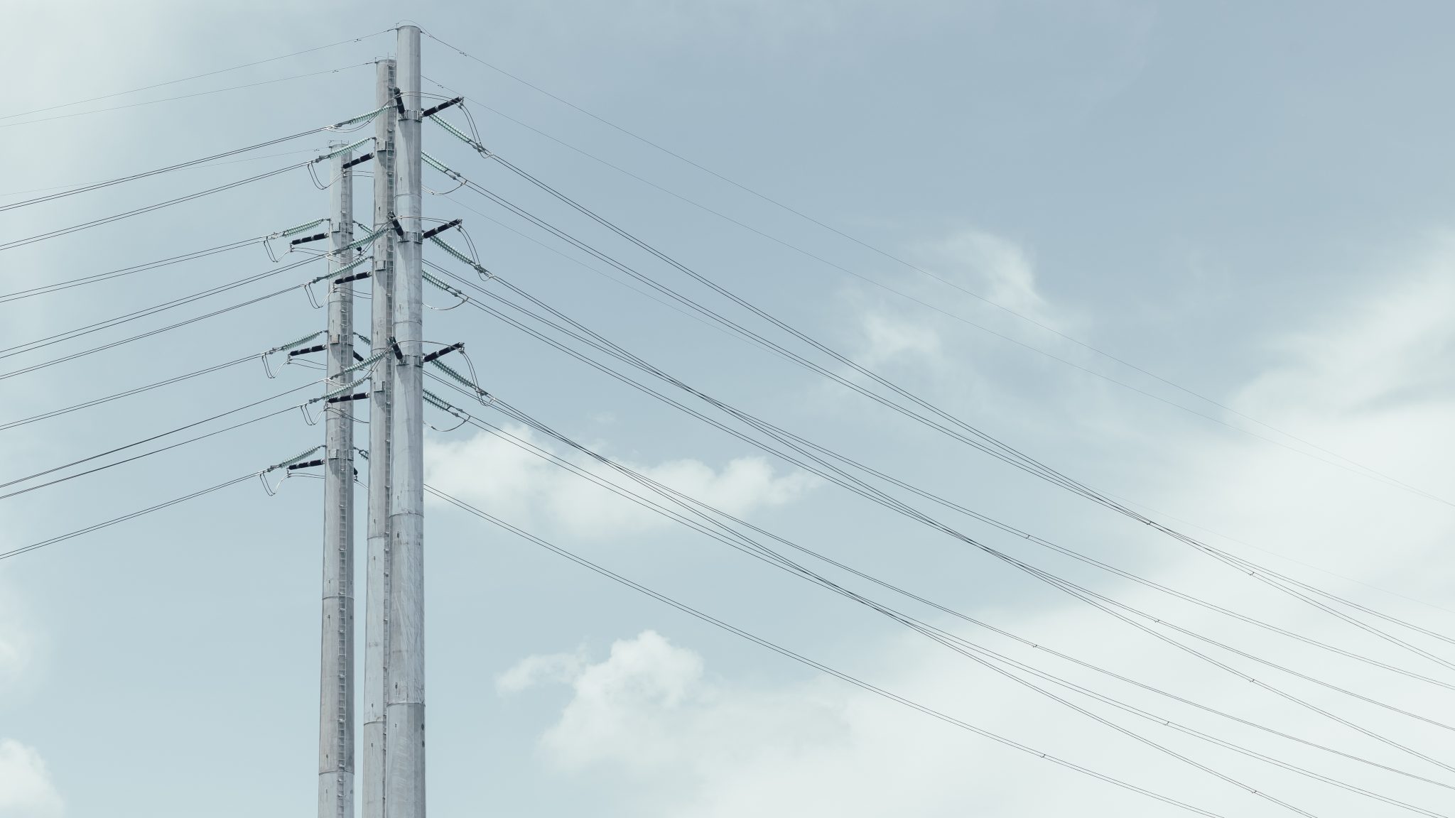 Monopoles Electric Transmission Poles for Hight voltage
