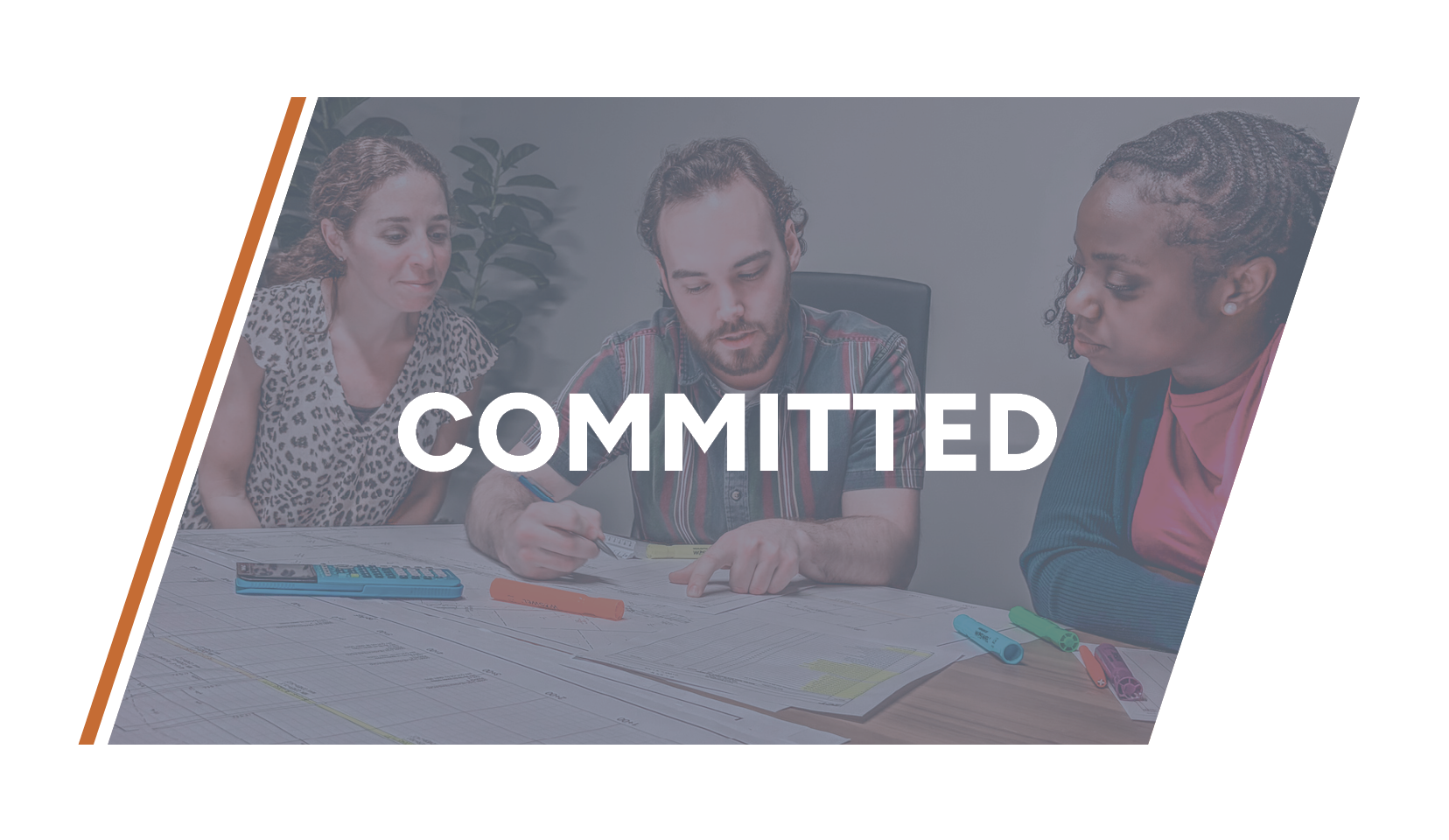 Values Graphic - Committed